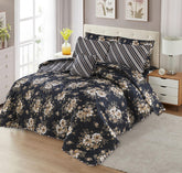 7 Pcs Quilted Comforter Set CC  219
